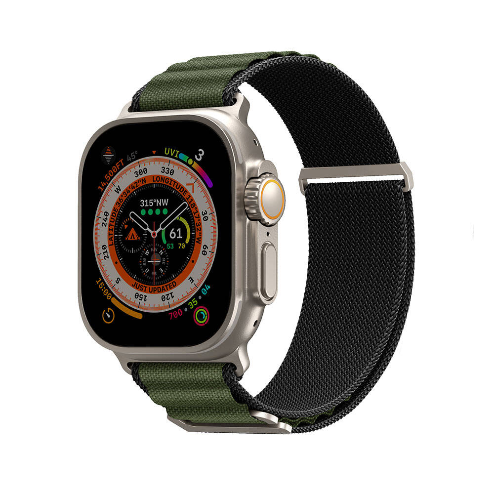 Apple Watch Ultra 49mm SkinArma Kobu Hasır Kordon - 4