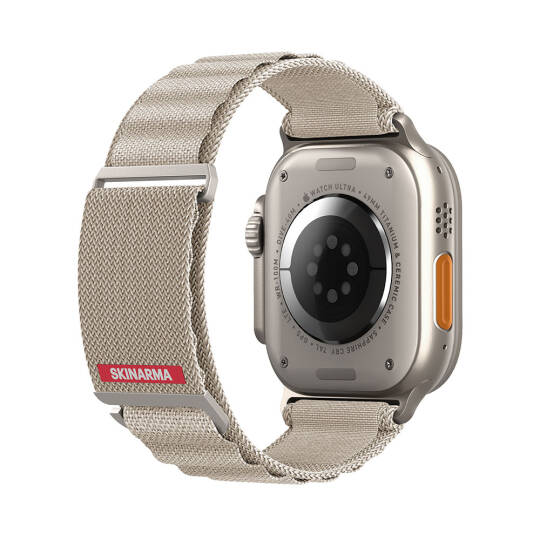 Apple Watch Ultra 49mm SkinArma Kobu Hasır Kordon - 8