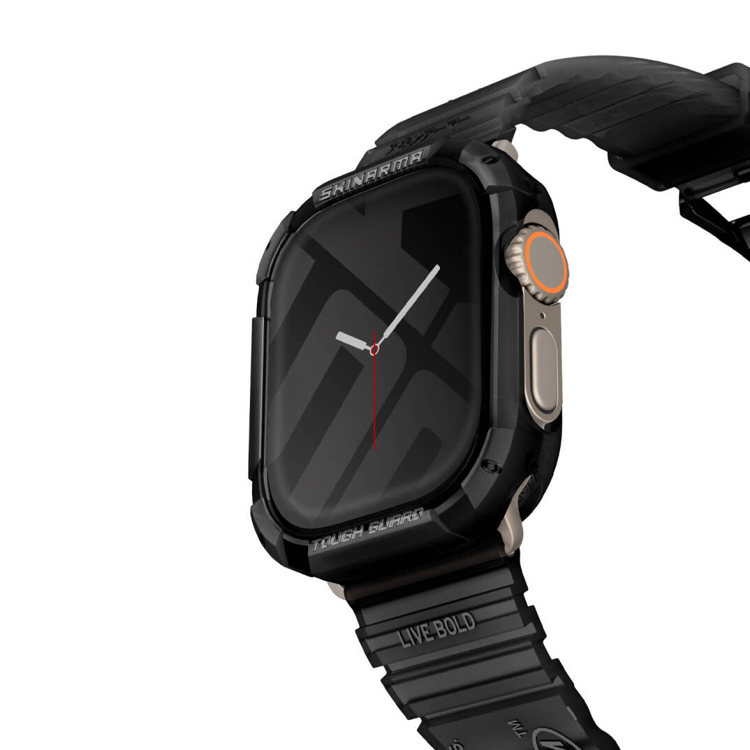 Apple Watch Ultra 49mm SkinArma Kurono Buzlu Tasarım Sert PC Kasa Koruyucu - 2