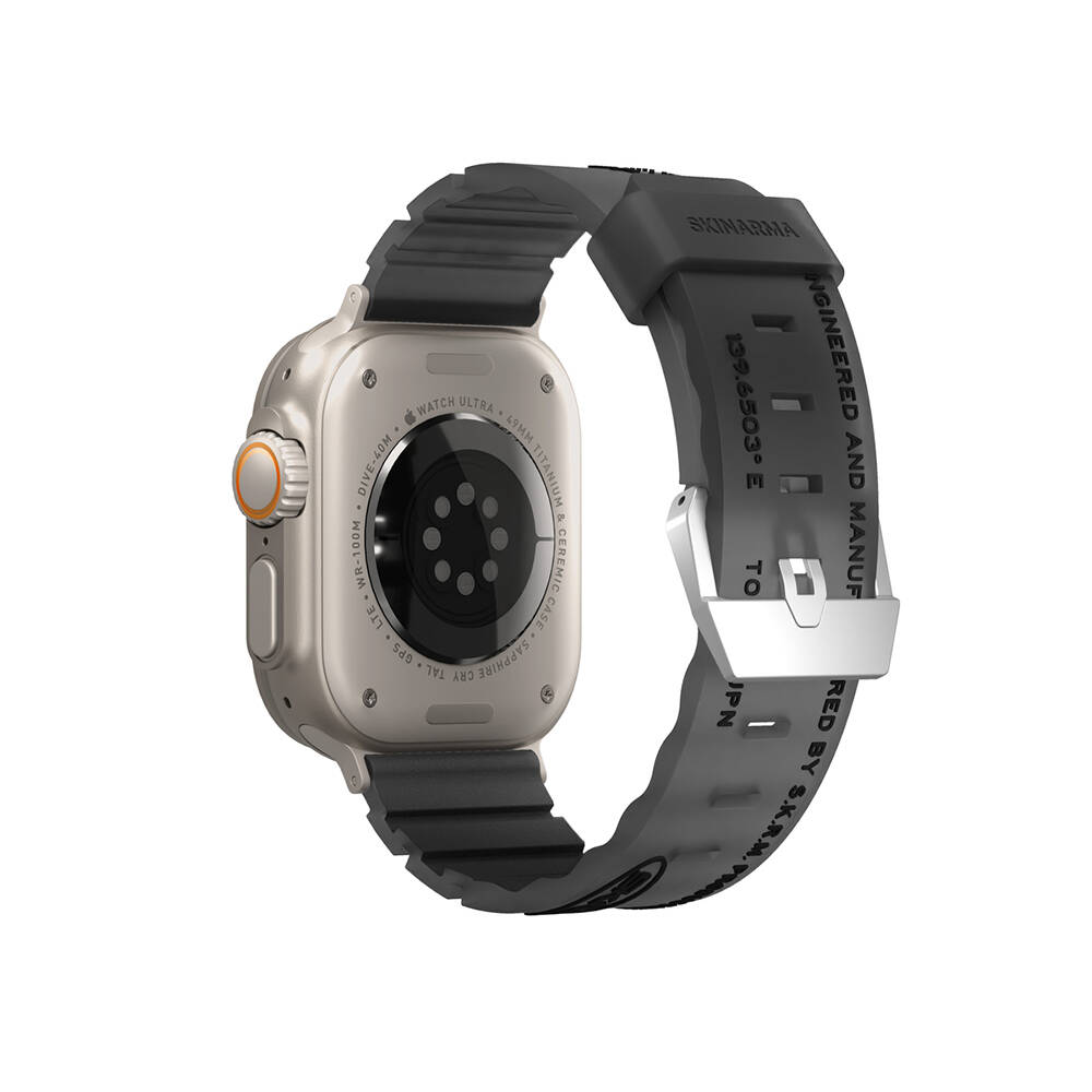 Apple Watch Ultra 49mm SkinArma New Shokku Silikon Kordon - 4