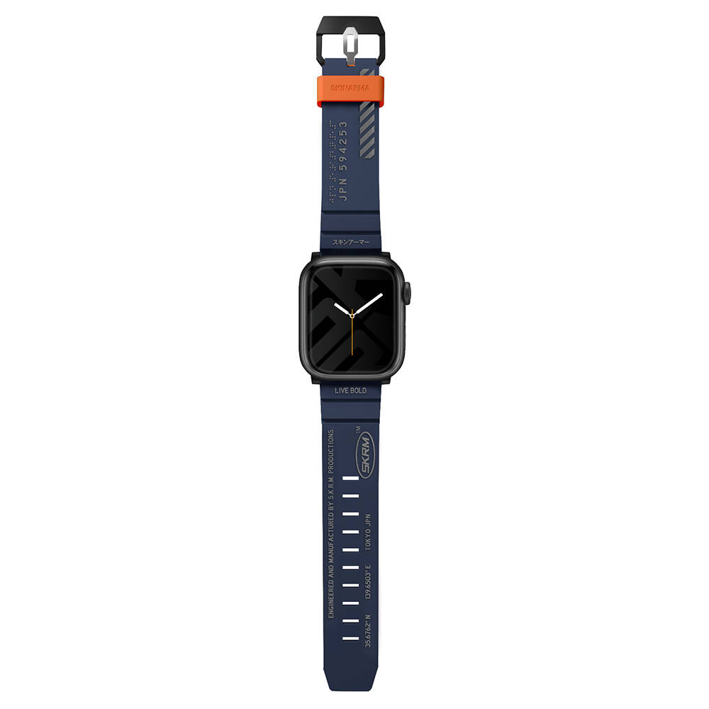 Apple Watch Ultra 49mm SkinArma Shokku Silikon Kordon - 9