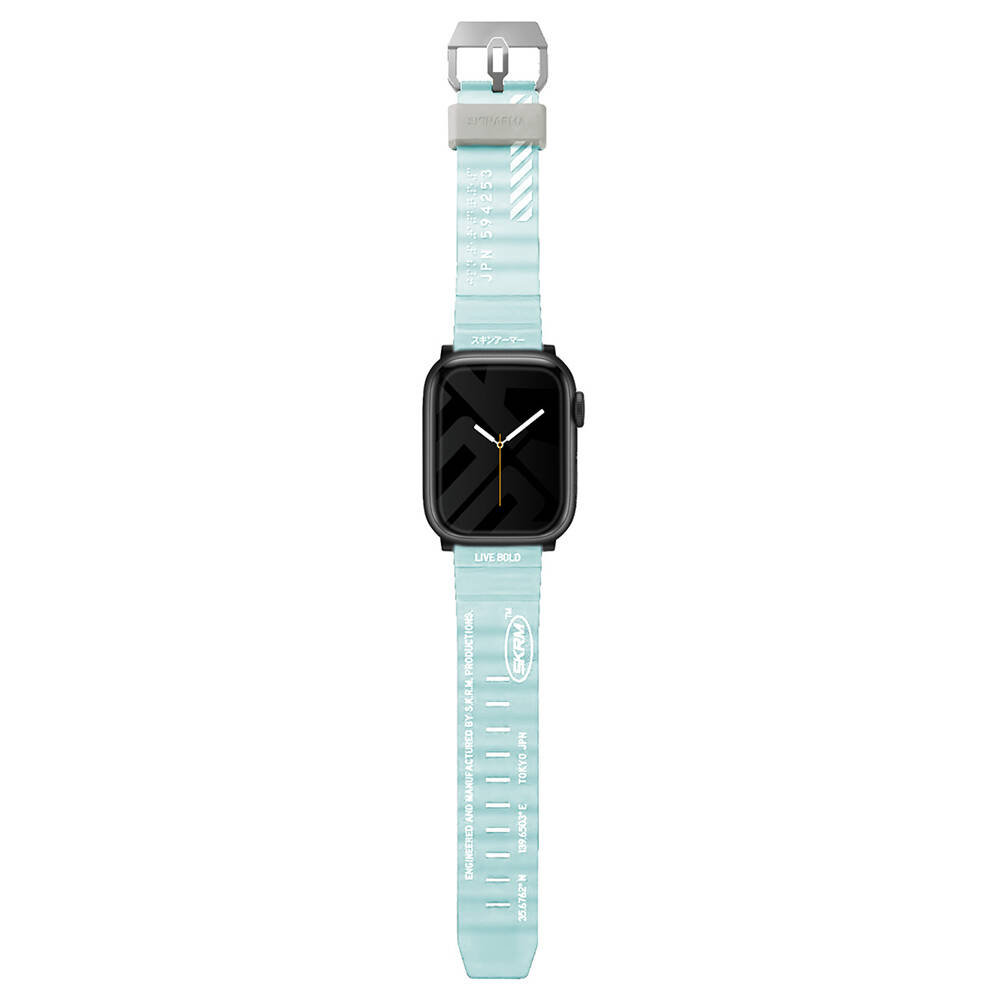 Apple Watch Ultra 49mm SkinArma Shokku Silikon Kordon - 7