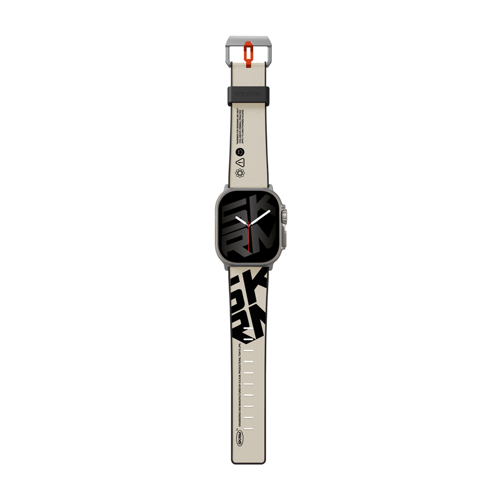 Apple Watch Ultra 49mm SkinArma Spunk Serisi PU Deri Kordon - 2