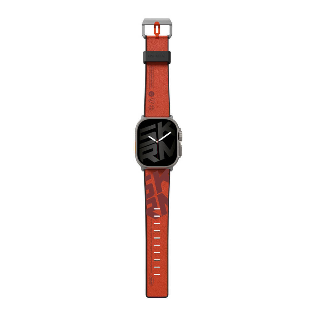 Apple Watch Ultra 49mm SkinArma Spunk Serisi PU Deri Kordon - 1