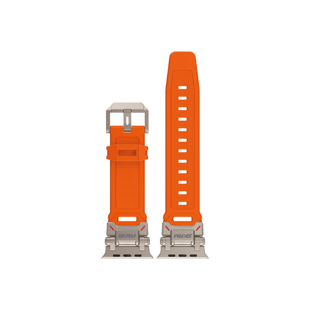 Apple Watch Ultra 49mm SkinArma Titon Serisi Hava Alabilen Delikli Silikon Kordon - 3