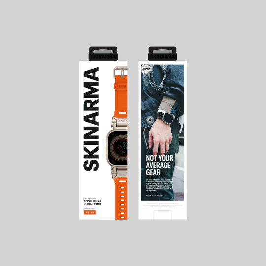 Apple Watch Ultra 49mm SkinArma Titon Serisi Hava Alabilen Delikli Silikon Kordon - 7