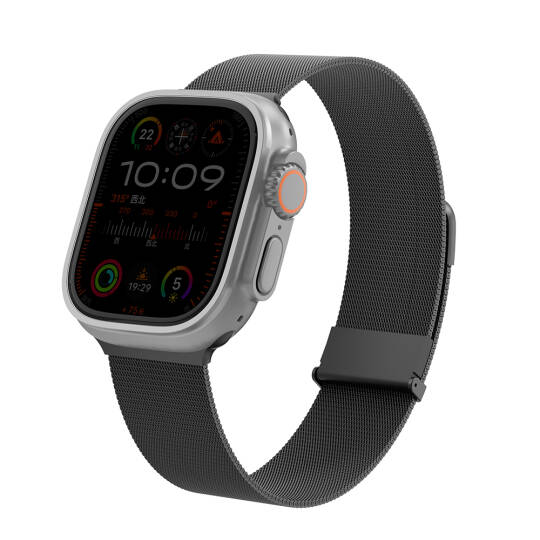 Apple Watch Ultra 49mm Wiwu MagFlex Secure Serisi Metal Kordon - 9