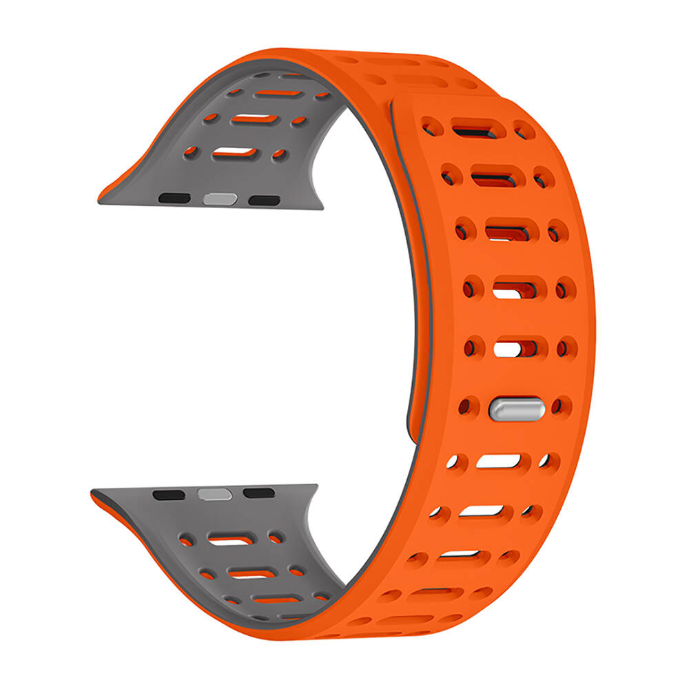 Apple Watch Ultra 49mm Zore KRD-124 Silikon Kordon Strap Kayış - 2