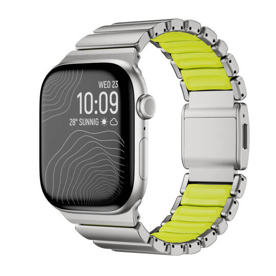 Apple Watch Ultra 49mm Zore KRD-151 Metal Silikon Kordon - 9