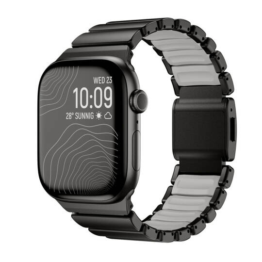 Apple Watch Ultra 49mm Zore KRD-151 Metal Silikon Kordon - 2