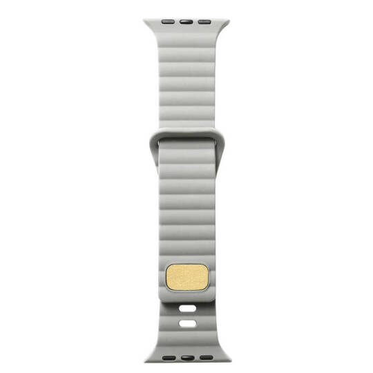 Apple Watch Ultra 49mm Zore KRD-73 Silikon Kordon Krem