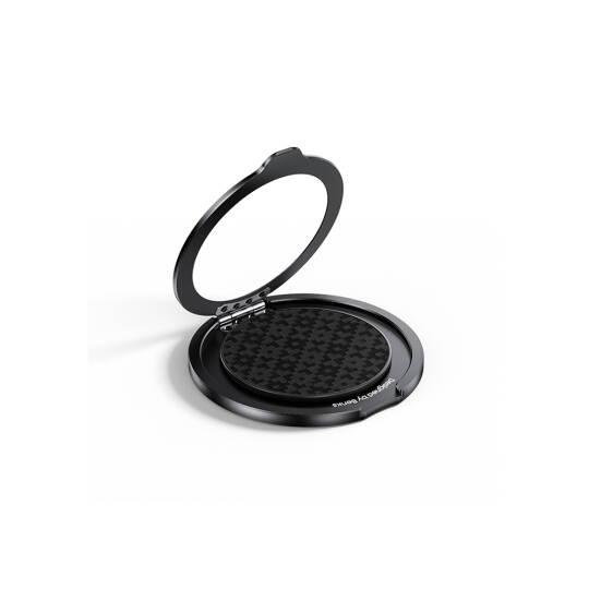 Benks L56 Magnetik 360 Derece Dönebilen ArmorPop Kevlar Tasarımlı Parmak Ring Stand Siyah