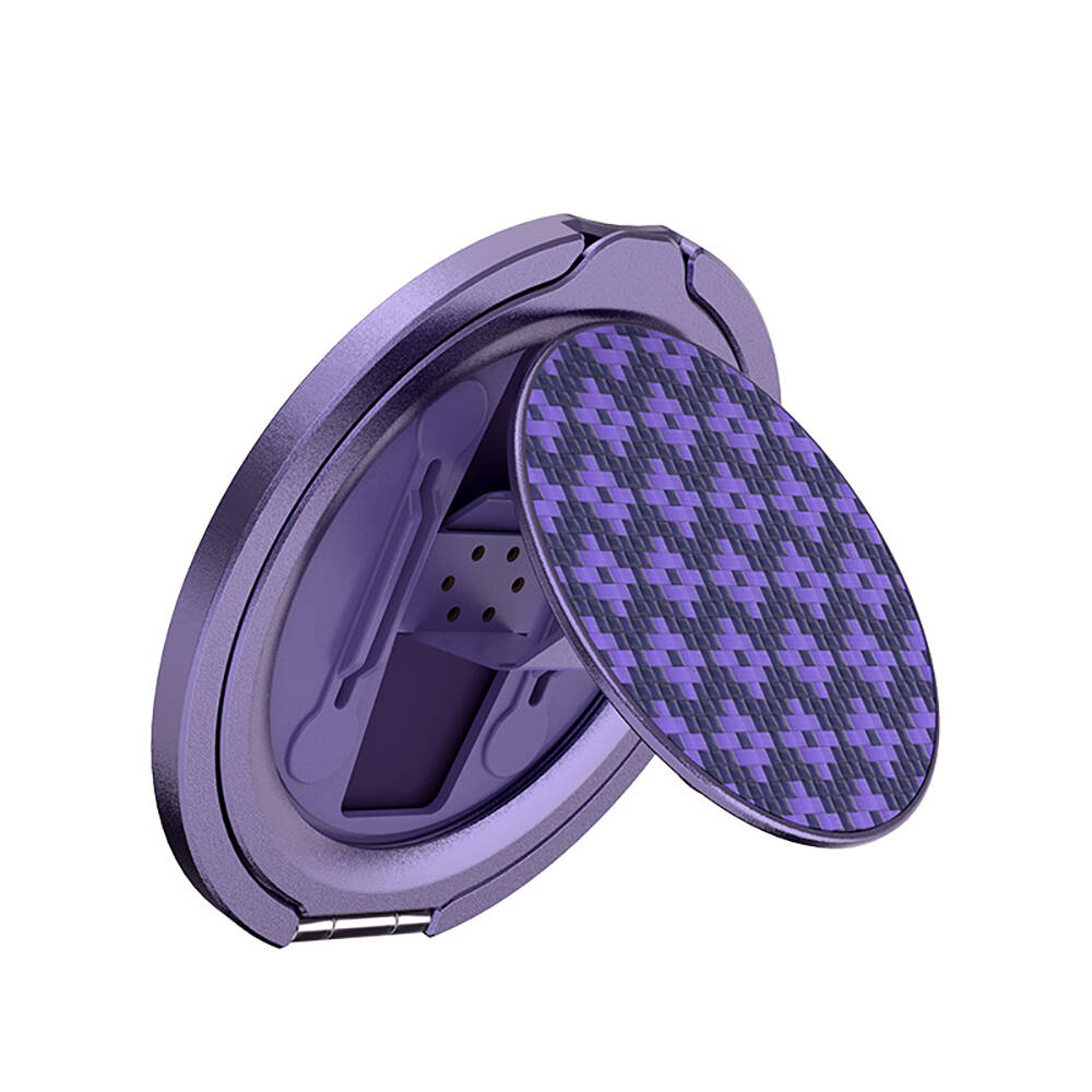 Benks L56 Magnetik 360 Derece Dönebilen ArmorPop Kevlar Tasarımlı Parmak Ring Stand - 2