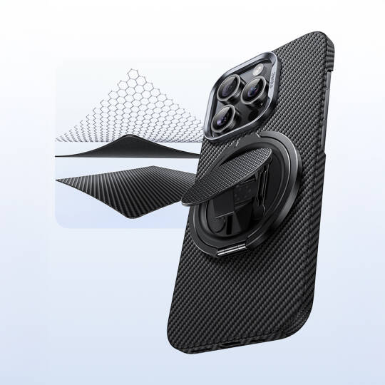 Benks L56 Magnetik 360 Derece Dönebilen ArmorPop Kevlar Tasarımlı Parmak Ring Stand - 18