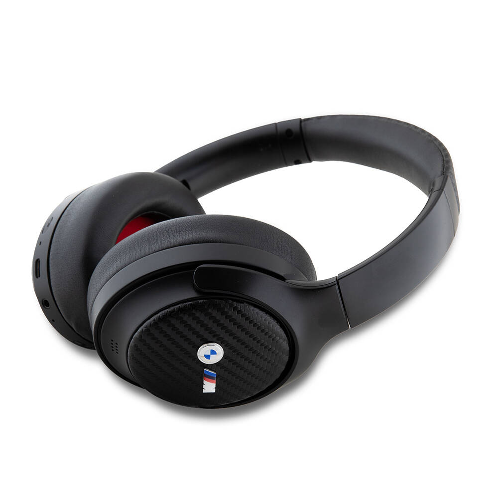 BMW Orjinal Lisanslı ANCENC Özellikli Kulak Üstü Bluetooth Kulaklık M Edition Karbon Dizayn v5.3 - 3