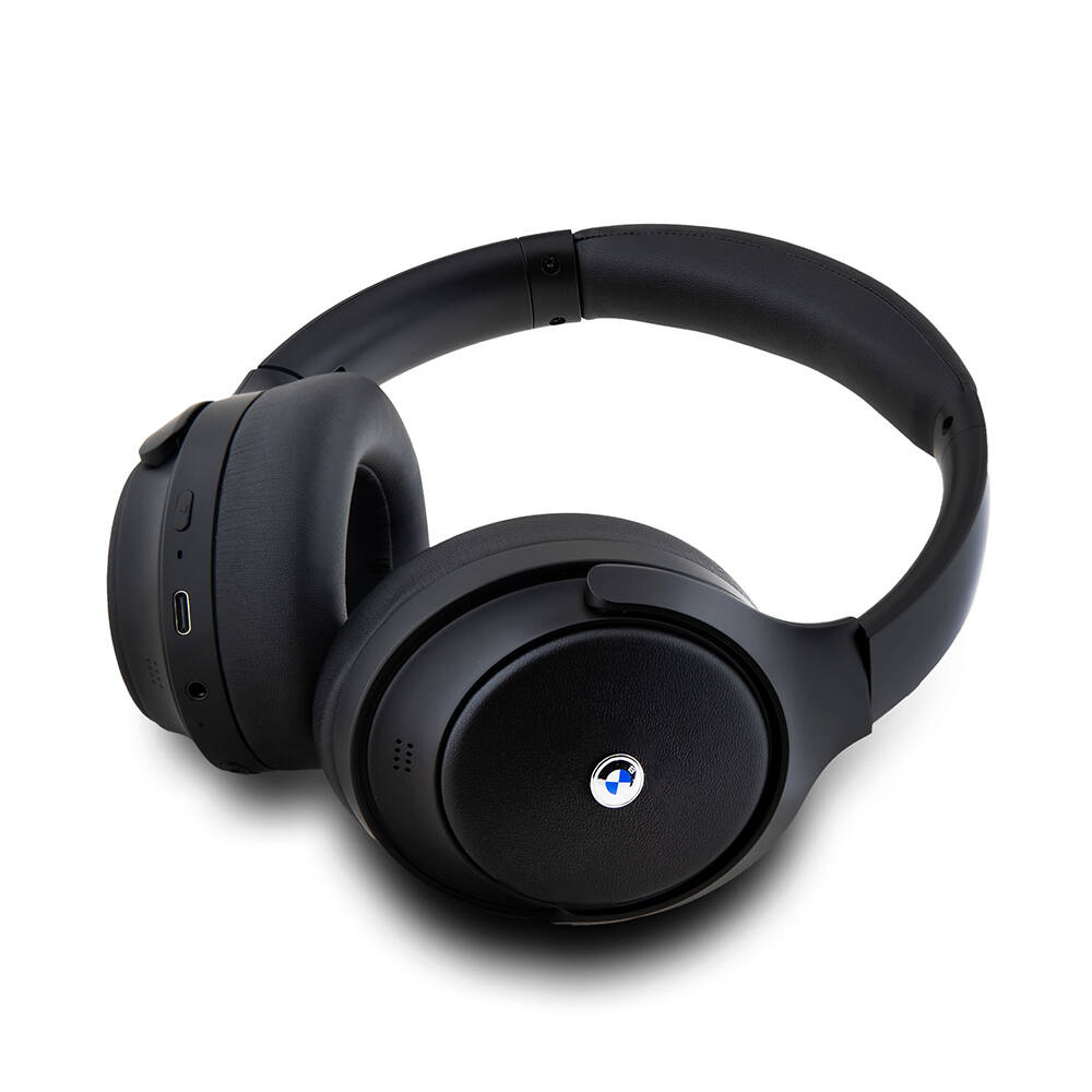 BMW Orjinal Lisanslı ANCENC Özellikli Metal Logolu Kulak Üstü Bluetooth Kulaklık v5.3 - 3