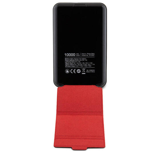 Ferrari 973WP Orjinal Lisanslı M-safe Şarj Özellikli Standlı Metal Logolu Powerbank 10.000mAh - 5