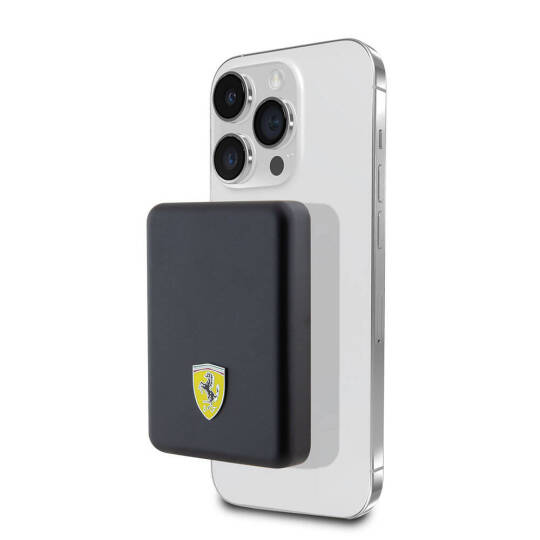 Ferrari Led Işıklı Göstergeli M-safe Magnetik Orjinal Lisanslı Powerbank 5000 Mah - 2