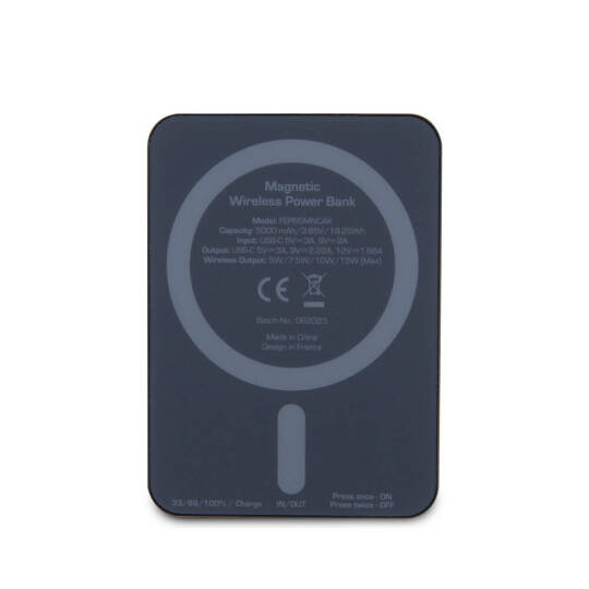 Ferrari Led Işıklı Göstergeli M-safe Magnetik Orjinal Lisanslı Powerbank 5000 Mah - 3