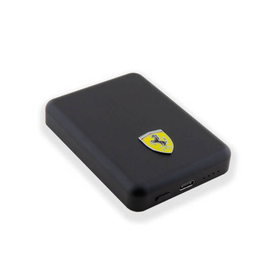 Ferrari Led Işıklı Göstergeli M-safe Magnetik Orjinal Lisanslı Powerbank 5000 Mah - 4
