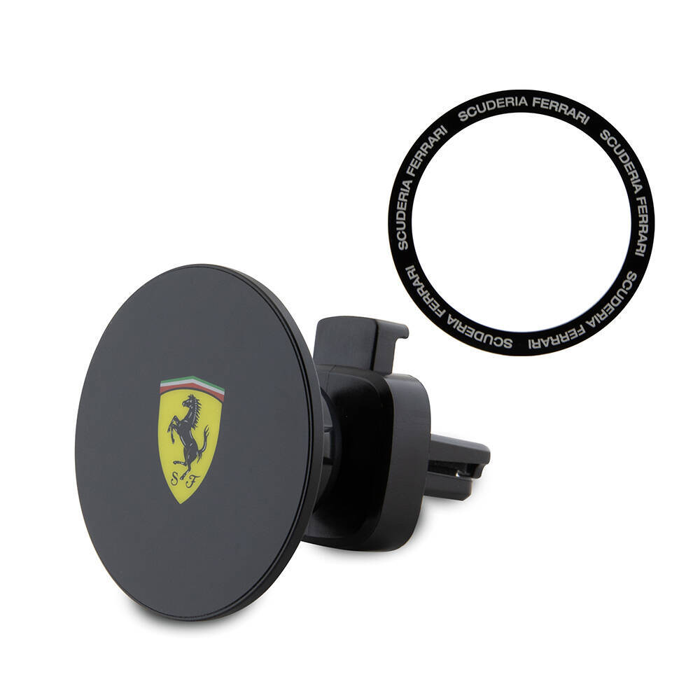Ferrari Orjinal Lisanslı Havalandırma Tasarım Magnetik Shield Araç Telefon Tutucu - 1