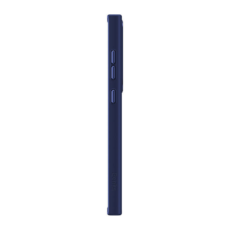 Galaxy S24 Ultra Kılıf M-safe Şarj Özellikli Şeffaf Arka Yüzey Benks MagClap TPU Çerçeve Kapak - 9