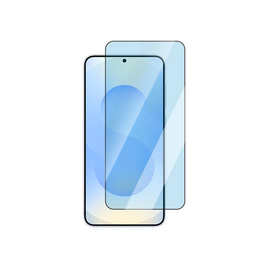 Galaxy S25 CaseWorld Applicator Serisi 2.5D Eyesafe Mavi Işık Teknolojili 0.25mm Temperli Cam Ekran Koruyucu+ Uygulama Aparatı - 2