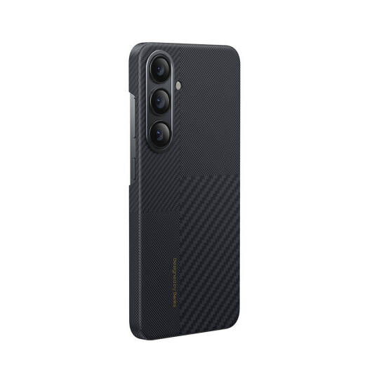 Galaxy S25 Kılıf M-safe Şarj Özellikli Karbon Fiber Benks Montage ArmorAir Kevlar Kapak - 2