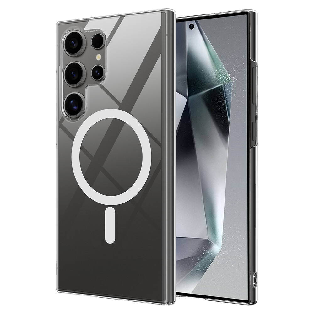 Galaxy S25 Ultra Kılıf Kamera Korumalı M-safe Sert PC Zore Porto Kapak - 2