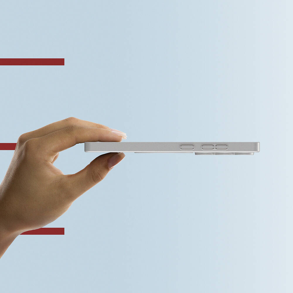 Galaxy S25 Ultra Kılıf M-safe Şarj Özellikli Amazingthing Minimal Air Serisi Kapak - 11