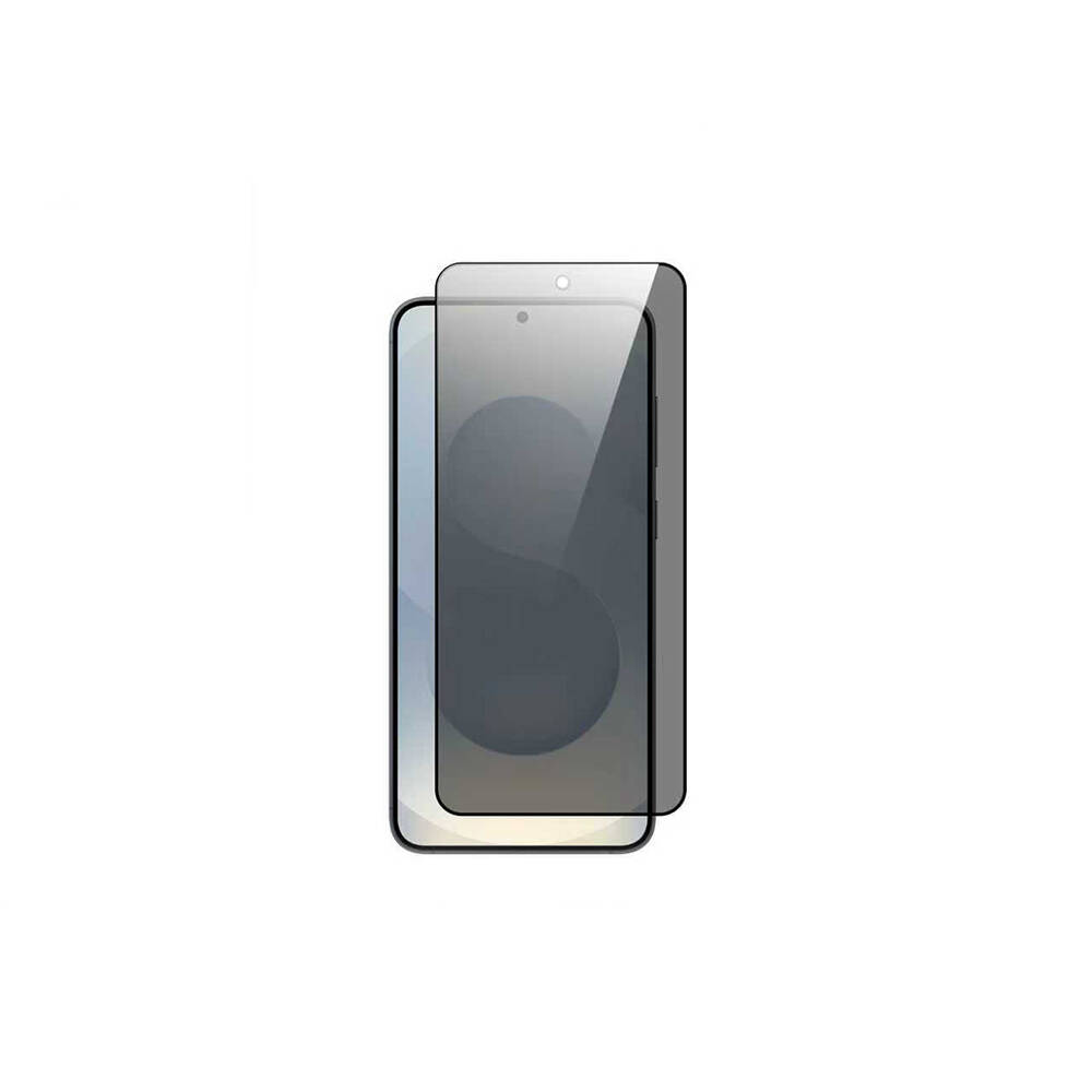 Galaxy S26 Go Des OG Glass Privacy Antistatik Temperli Cam Ekran Koruyucu - 1
