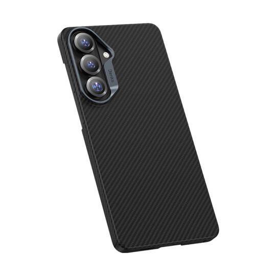 Galaxy S26 Kılıf Benks M-safe Şarj Özellikli Magnetik ArmorAir 600D Kevlar Karbon Fiber Kapak - 2