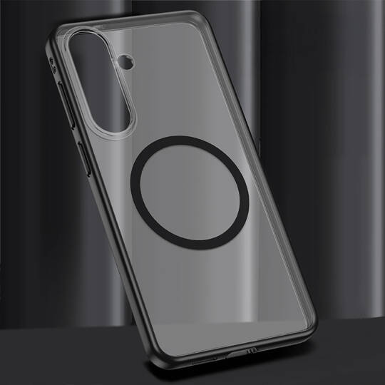 Galaxy S26 Kılıf M-safe Şarj Özellikli Mat Arka Yüzey Wlons Lola Kapak - 3