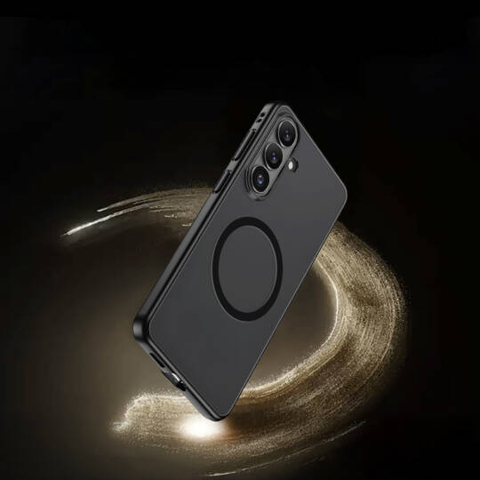 Galaxy S26 Kılıf M-safe Şarj Özellikli Mat Arka Yüzey Wlons Lola Kapak - 4