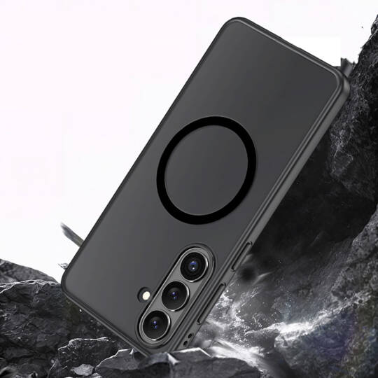 Galaxy S26 Kılıf M-safe Şarj Özellikli Mat Arka Yüzey Wlons Lola Kapak - 6