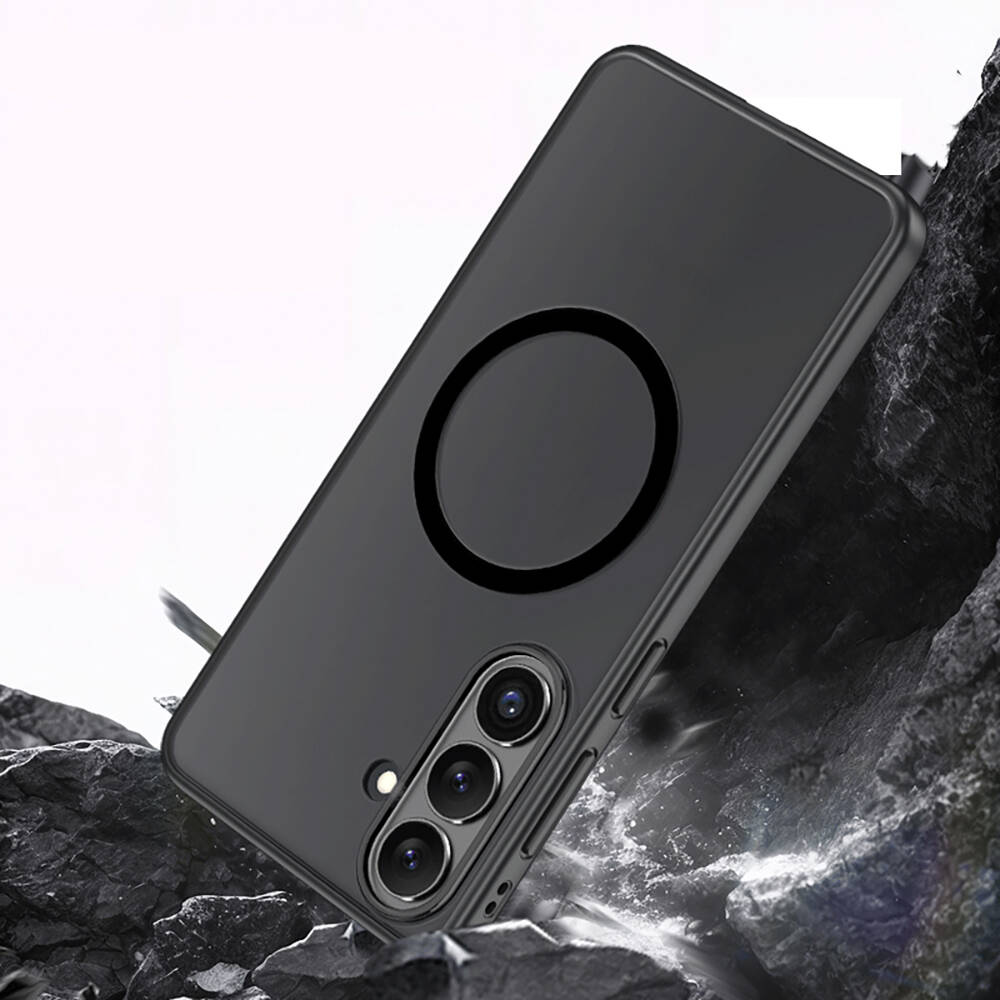 Galaxy S26 Kılıf M-safe Şarj Özellikli Mat Arka Yüzey Wlons Lola Kapak - 6
