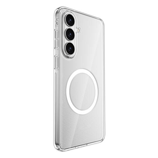 Galaxy S26 Kılıf M-safe Şarj Özellikli Transparan Sert PC Wlons Pita Kapak - 2