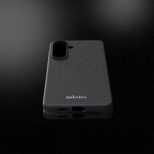Galaxy S26 Kılıf M-safe Şarj Özellikli Velvet-Fluff Kaplama Wlons Adev Kapak - 11