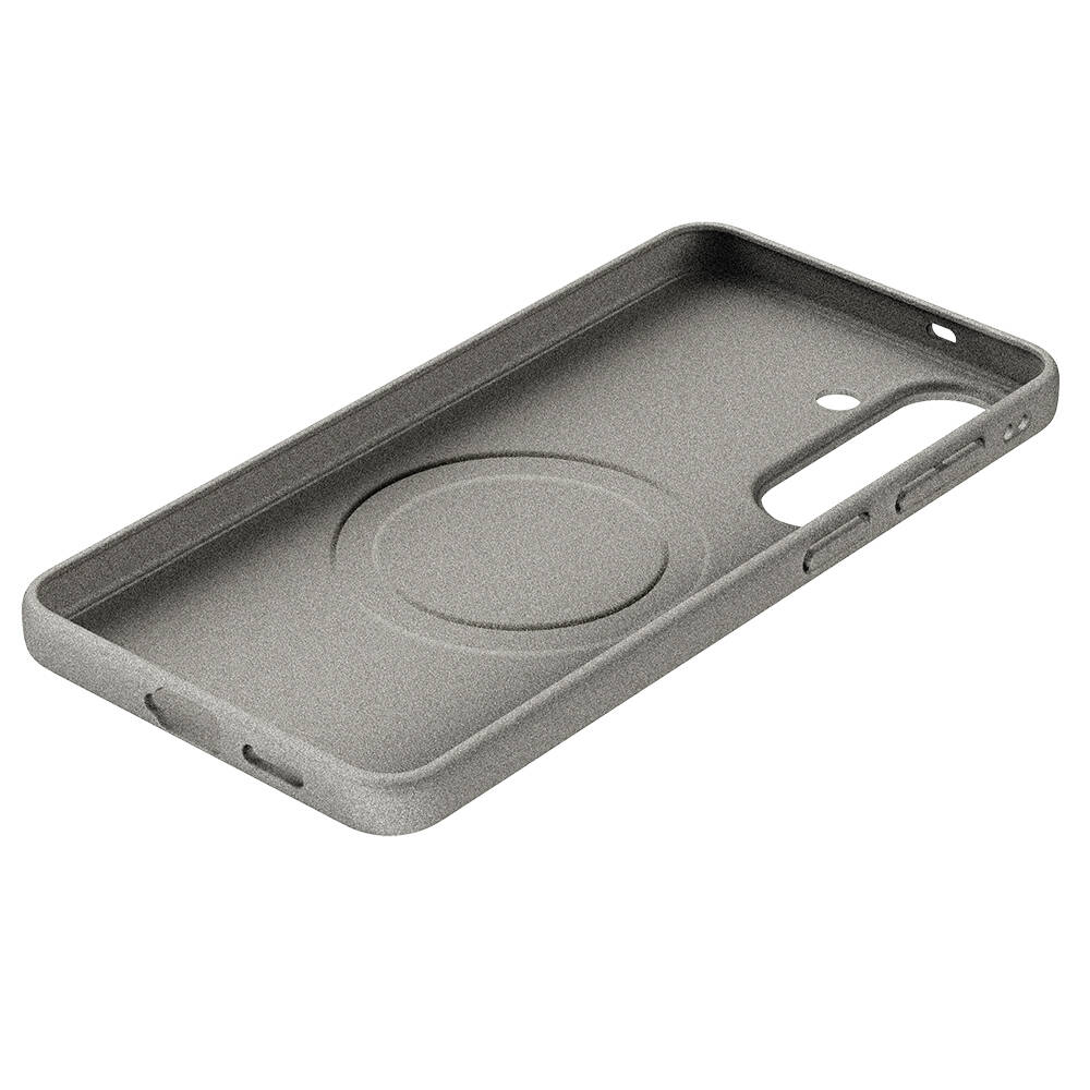 Galaxy S26 Kılıf M-safe Şarj Özellikli Velvet-Fluff Kaplama Wlons Adev Kapak - 2