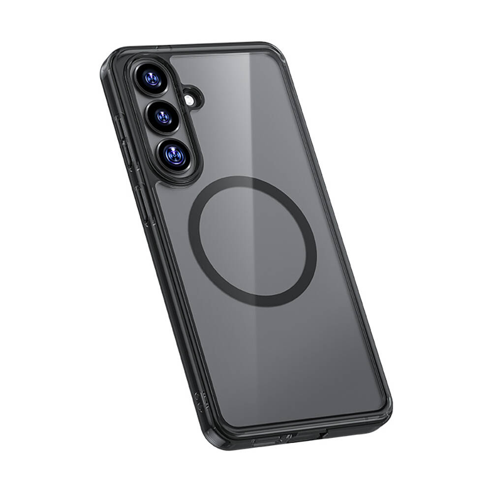 Galaxy S26 Plus Kılıf M-safe Şarj Özellikli Benks Crystal Serisi Şeffaf Kapak - 4