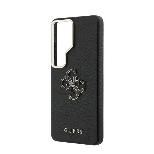Galaxy S26 Ultra Kılıf Guess Orjinal Lisanslı Grained Yazı ve 4G Büyük Metal Logolu Kapak - 12