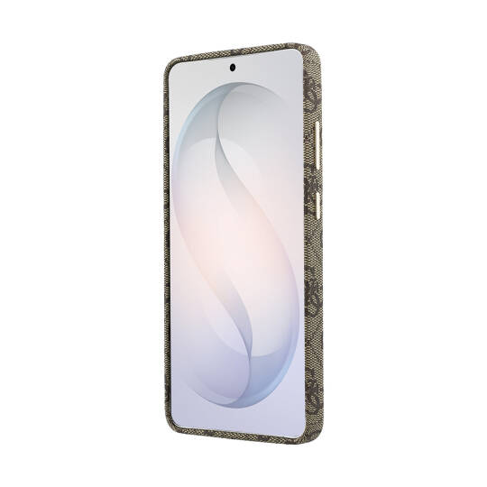 Galaxy S26 Ultra Kılıf Guess Orjinal Lisanslı M-safe Şarj Özellikli Script Yazı Logolu 4G Desenli Kapak - 21