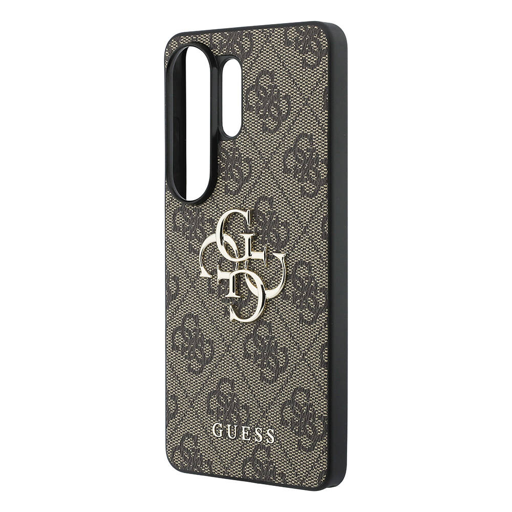 Galaxy S26 Ultra Kılıf Guess Orjinal Lisanslı PU Deri Büyük Metal Logo Dizaynlı Kapak - 22