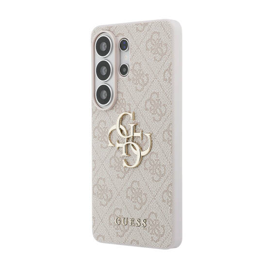 Galaxy S26 Ultra Kılıf Guess Orjinal Lisanslı PU Deri Büyük Metal Logo Dizaynlı Kapak - 2