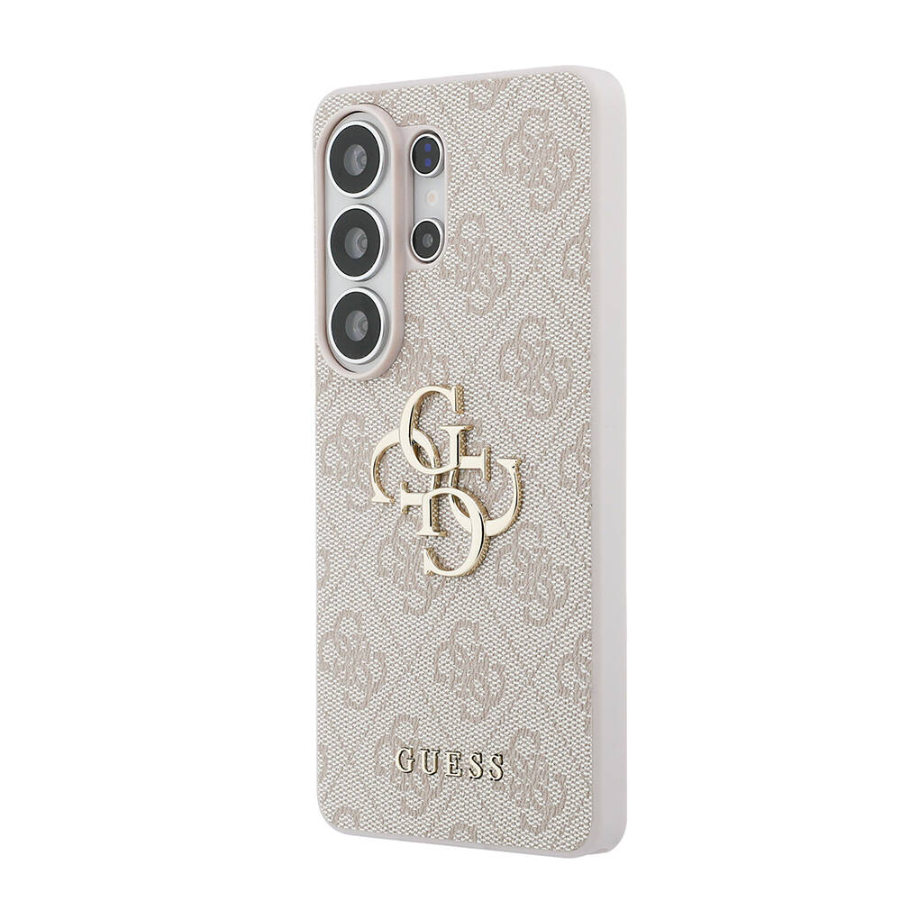Galaxy S26 Ultra Kılıf Guess Orjinal Lisanslı PU Deri Büyük Metal Logo Dizaynlı Kapak - 2
