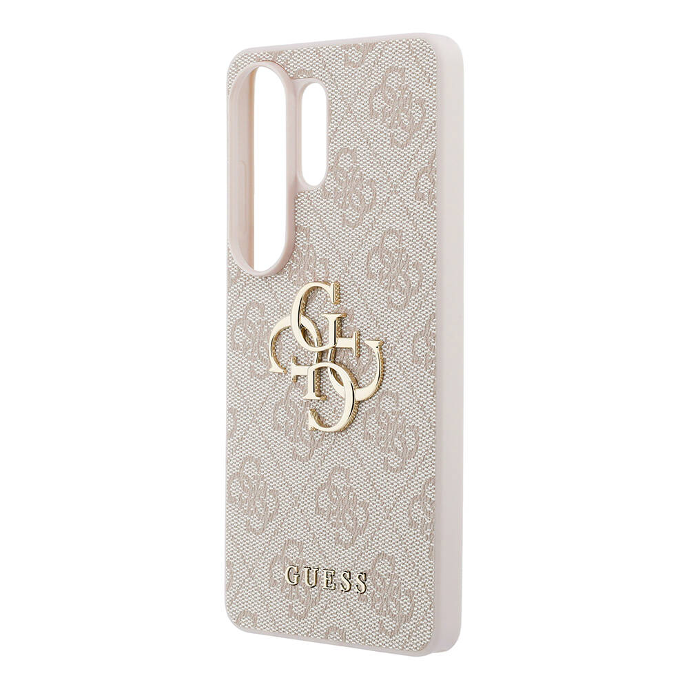 Galaxy S26 Ultra Kılıf Guess Orjinal Lisanslı PU Deri Büyük Metal Logo Dizaynlı Kapak - 6