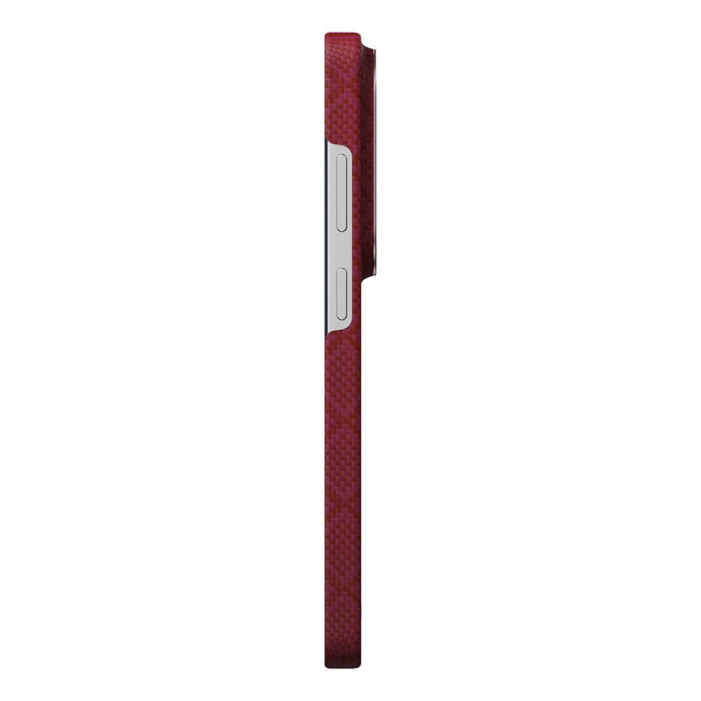 Galaxy S26 Ultra Kılıf M-safe Şarj Özellikli Aramid Karbon Fiber Pitaka Harvard University Serisi Kapak - 3