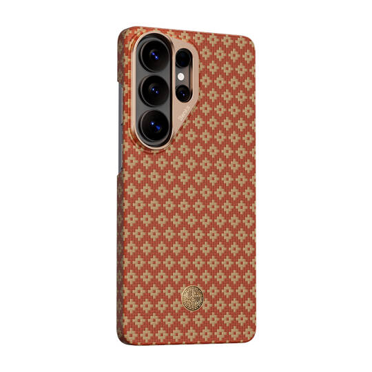 Galaxy S26 Ultra Kılıf M-Safe Şarj Özellikli Benks ArmorAir ArmorGrid Serisi Kevlar Karbon Kapak - 14