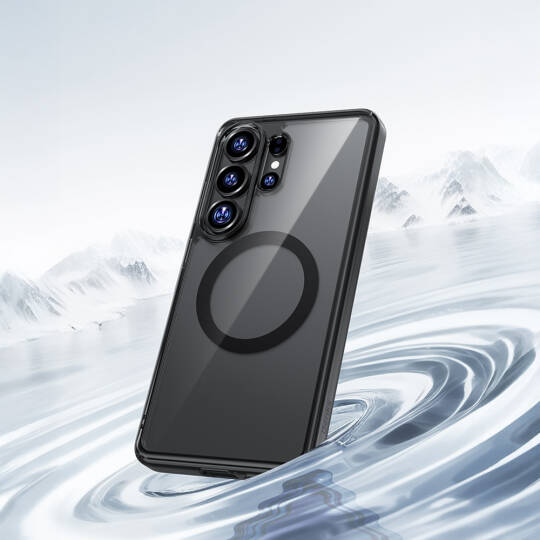 Galaxy S26 Ultra Kılıf M-safe Şarj Özellikli Benks Crystal Serisi Şeffaf Kapak - 7
