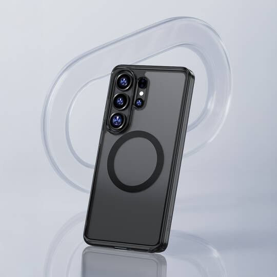 Galaxy S26 Ultra Kılıf M-safe Şarj Özellikli Benks Crystal Serisi Şeffaf Kapak - 10